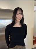 20代30代40代　ミディアムレイヤー/似合わせ顔まわりカット