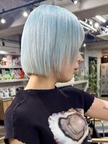 アポロ 横浜駅店(apollo)&nbsp;ブリーチ/ミディアムヘア/デザインカラー/フェイスフレーミング