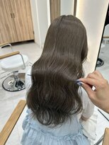 ReFa認定プレミアムサロン 全席個室美容室 Zina ガーデンズ千早【6/27OPEN(予定)】&nbsp;ブリーチなしオリーブベージュ 千早 美容室