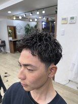 スウェル 津田沼店(Swell)&nbsp;スパイキー×ピンパーマ[津田沼駅/Men's/メンズカット/パーマ]