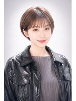 エートス(ethos)&nbsp;三好市美容室 丸みショートで叶う大人の艶髪