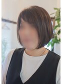 前下がりボブ