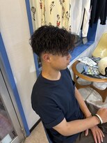 フォーコーナーズカットショップフェイビーズ 名古屋西(FourCornersCutShop favey's)&nbsp;ツイストスパイラル