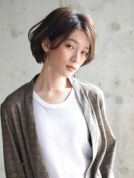 エムクランメイクス 原宿 表参道(m.clan MAKE'S) 大人かわいい ひし形シルエット 小顔 【エアリーショート/ボブ】
