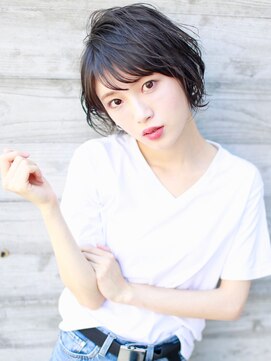 バース(BIRTH) 天神【BIRTH】エッジショート×無造作カール