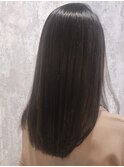 【Zina札幌】フリンジウェーブ前髪大人かわいいココアブラウン