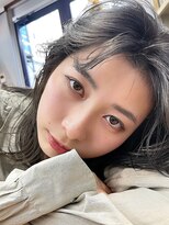 ヴェアリ 西麻布(VARY)&nbsp;ハイライト×くびれレイヤーボブ【VARY西麻布】透明感グレージュ