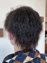 ルー(loup)&nbsp;ウェーブパーマ//パーマ/メンズ/メンズカット/ヘッドスパ/天神