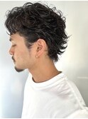 メンズパーマスタイル