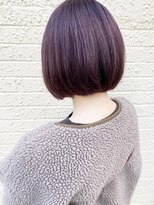 モリオ フロム ロンドン 成増店 【morio成増/玉井】ミニボブ モーブピンク