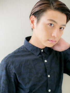 グルーミングサロン バーバー キャッスル 北浦和西口(Grooming salon Barber Castle) サイドグラデーションで七三分けアップバンクM