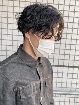 ガーデンヘアー(Garden hair) 【中鉢】センターパート 波巻き スパイラル