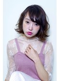 イメチェン/チェリーブラウン/モード/フェミニン/ダークアッシュ