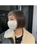 インナーカラーボブ