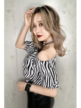 アコ(Aco) ★ベージュブラウン×バレイヤージュ★