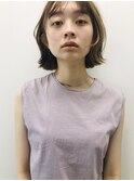 切りっぱなしボブ くびれボブ