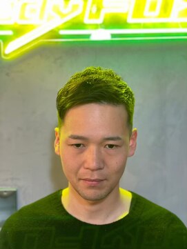 グリーディーフォックス 三軒茶屋(GreedyFOX) 波巻き/マッシュパーマ/ウルフ/ハイライト<理容室>三軒茶屋