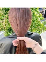 ブリス(VLISS)&nbsp;潤艶髪質改善×ピンクベージュ（ブリーチ無し）