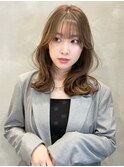 韓国風へア 外国人風へア くびれヘア チョコレートブラウンM0904