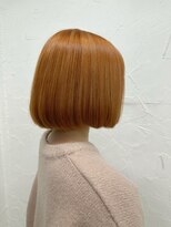 プライズ 表参道原宿店(prize)&nbsp;オレンジブラウンオレンジカラー韓国風カラーダブルカラー