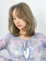 アルバム 新宿(ALBUM SHINJUKU)&nbsp;レイヤーミディ_グレーベージュレイヤーロング_ba473452