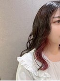 インナーカラーピンク