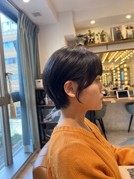 ロンド パルティール 大宮(Lond partir) 前髪パーマアッシュカラーレイヤーロンググレーベージュ[大宮]