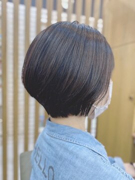 グレープバイン 港南台(GRAPEVINES) シルエット◎丸みショート