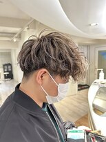 サロンドジョー(salon de joe)&nbsp;ミルクティーベージュハイライトハイトーンカラーケアブリーチ