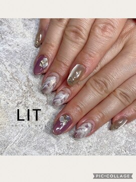 リット(LIT) 天然石ネイル