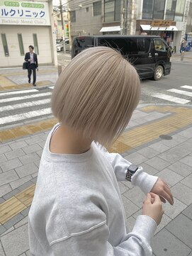 アース 八王子店(HAIR&MAKE EARTH) ミルクティーカラー