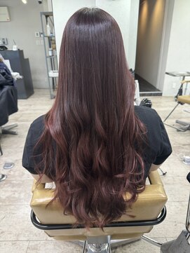アジールヘア 所沢プロペ通り店(agir hair) ピンクベージュレイヤーカット夏デザインカラーケアブリーチ所沢