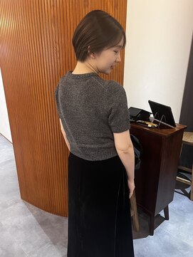 トワ(toi) マッシュショート/オリーブベージュ/横浜/横浜駅