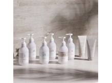 <トリートメント>髪質に合わせた厳選トリートメントをご用意ー。