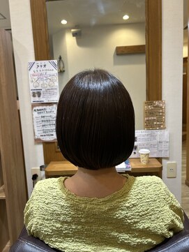 スウィートテラス 読谷村大湾店 重ためボブスタイル