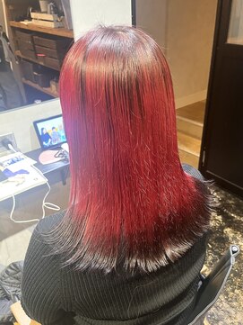 ミル(1001 mille) イルミナカラー/カラー/裾カラー/ボルドー/デザインカラー