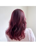 フェミニンロング似合わせカットミディアムスパイキーショート
