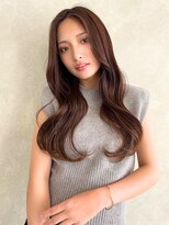 アンジェリカラボ(ANGELICA LABO) ANGELICA 韓国風ロングヘア フォギーブラウン