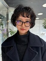 ヘアーアンドメイク ビス(HAIR&MAKE bis) ショートボブパーマ　ニュアンスパーマ【kotomi】