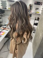 キング 枚方店(K!ng)&nbsp;縮毛矯正髪質改善ハイライトレイヤーカット枚方美容室エクステ