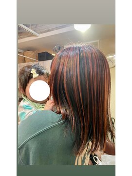 ショコラ 亀有(chocolat) カット×ダブルカラーハイライト