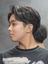 ノーエン(noen)&nbsp;佐賀シャドウパーマニュアンスパーマメンズマッシュフェード