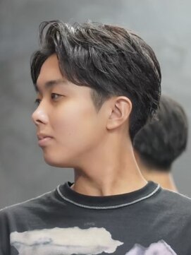 ノーエン(noen) 佐賀シャドウパーマニュアンスパーマメンズマッシュフェード