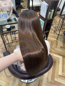 ラック 本厚木店(LUCK)の写真/【人気の髪質改善ストレート、部分的な縮毛矯正も出来ます！】(髪質改善/ストレート/U24)