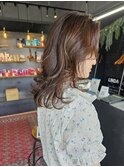 【札幌円山】ナチュラルブラウン/レイヤー/髪質改善