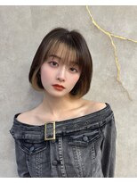 ロンドアヴァントゥス 池袋(Lond aventus)&nbsp;韓国レイヤー/韓国風/ボブ/髪質改善/黒髪/ブリーチなし〔池袋〕