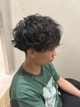 ナンバー 大分中央町店(N°) 無造作カールのシャドウパーマ