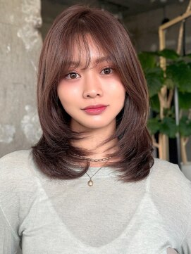 ロビー 表参道(ROBBY) ロングレイヤーカット/くびれヘア/大人上品/30代40代/ミディアム