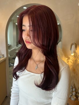 ラヴィズム 名駅店(LUVISM) ピンクラベンダー/ピンクカラー/ボルドー/暖色/yuria