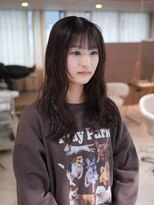 カルパ(calpa) くびれヘア×前髪ぱっつん×ローレイヤー